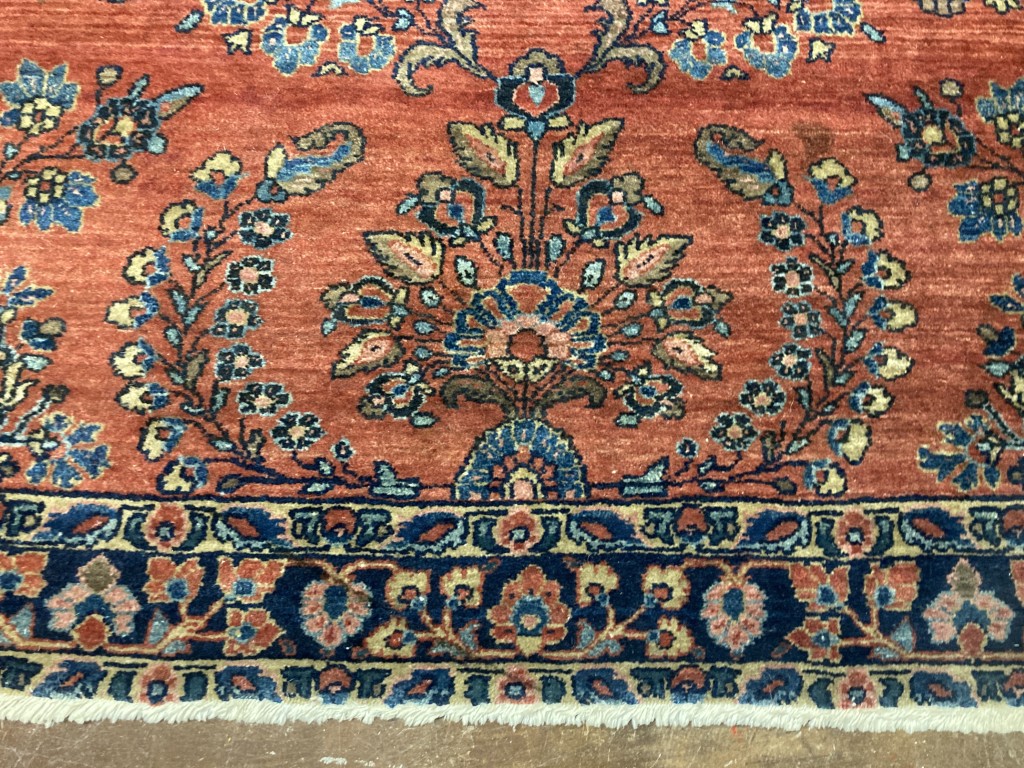 Antique 3 x 5 Quality Hand Knotted Rug Antique 3 x 5 Quality Hand Knotted Rug