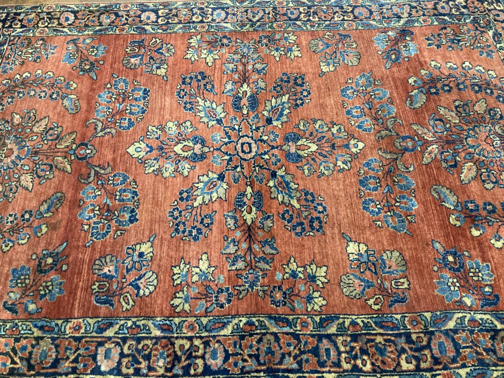 Antique 3 x 5 Quality Hand Knotted Rug Antique 3 x 5 Quality Hand Knotted Rug