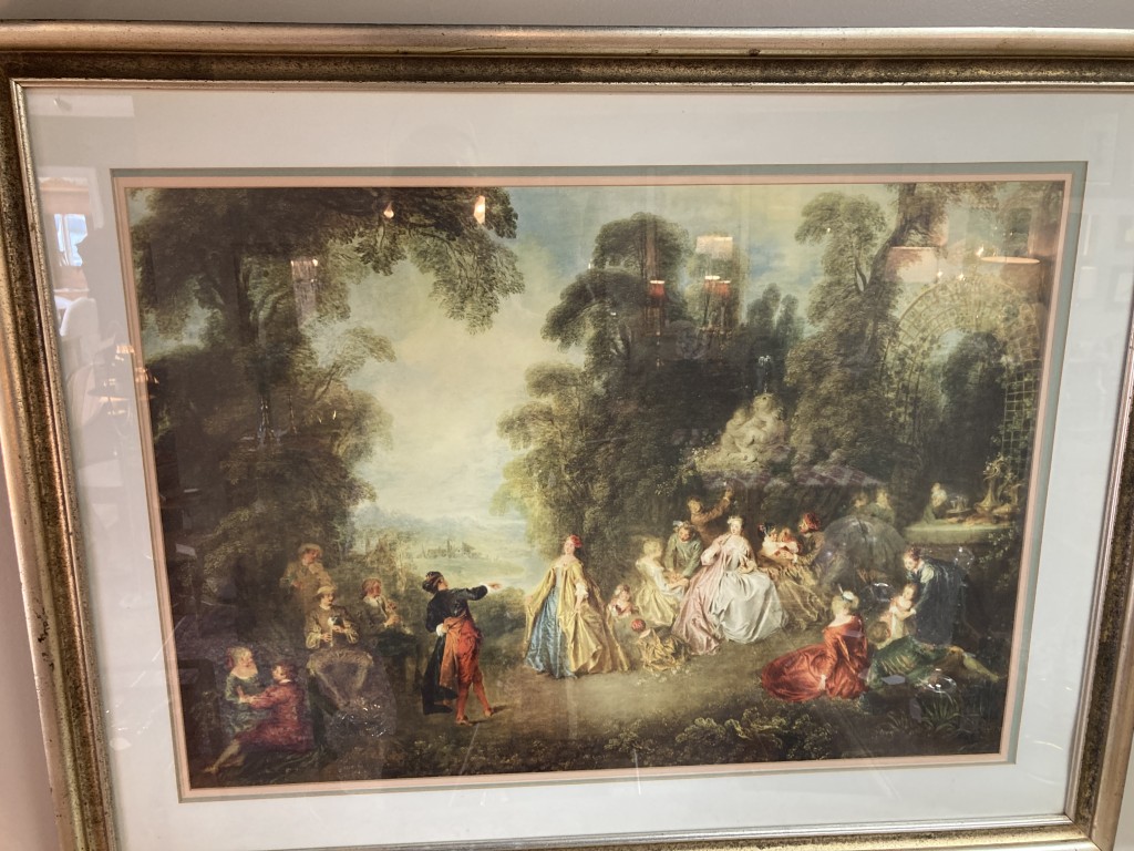 Large Print of 'The Dance' by Jean-Baptiste Pater Large Print of 'The Dance' by Jean-Baptiste Pater