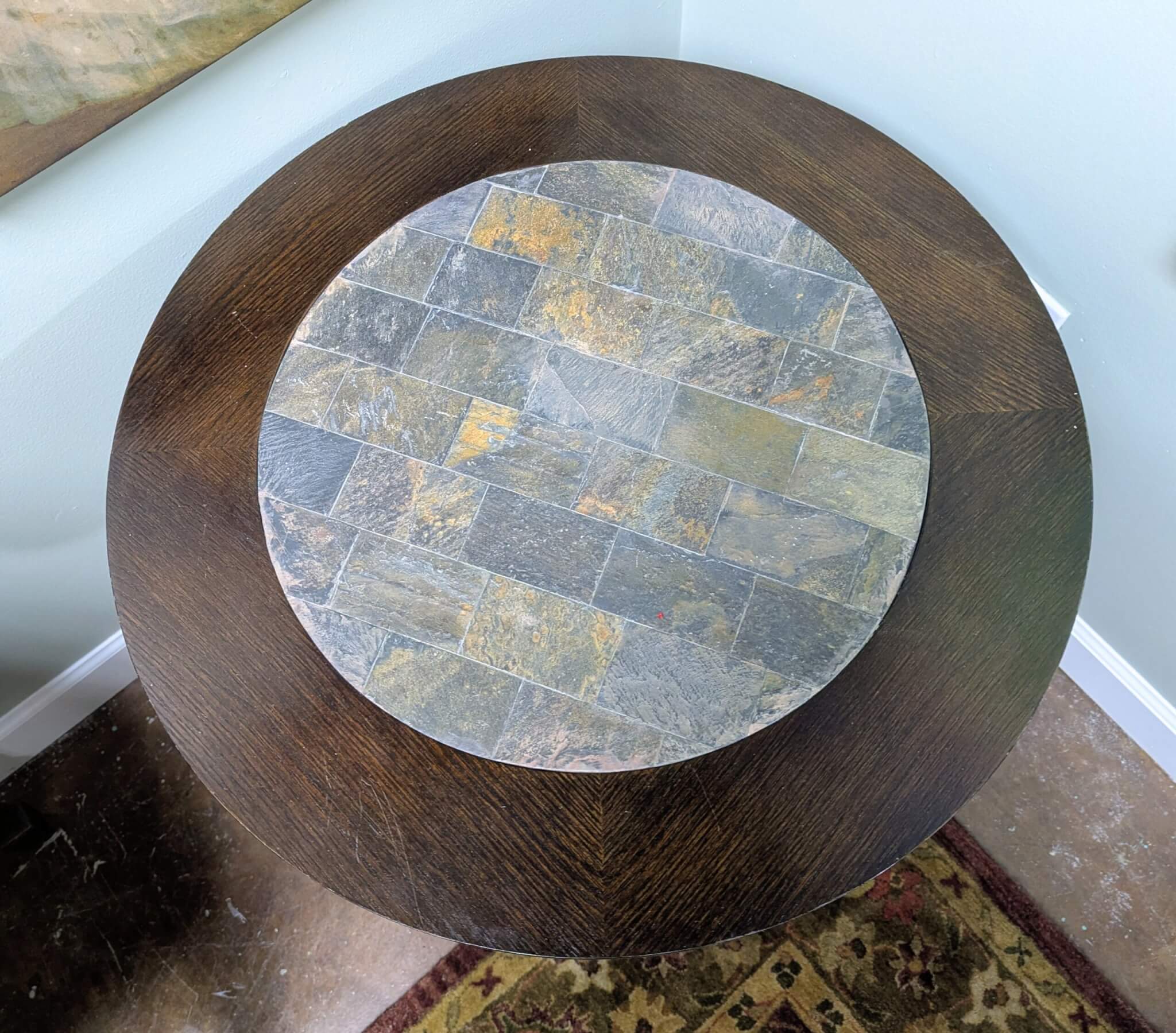 Stone Insert Accent table Stone Insert Accent table
