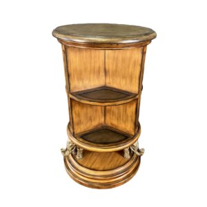 Elephant-Themed Rotating Library Table