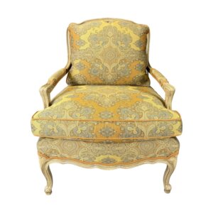 Greenbaum Interiors Upholstered Fauteuil Arm Chair