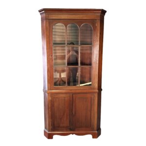 Vintage Solid Wood Corner Cabinet