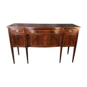 Vintage Hickory Chair Historical James River Plantation Mahogany Sideboard