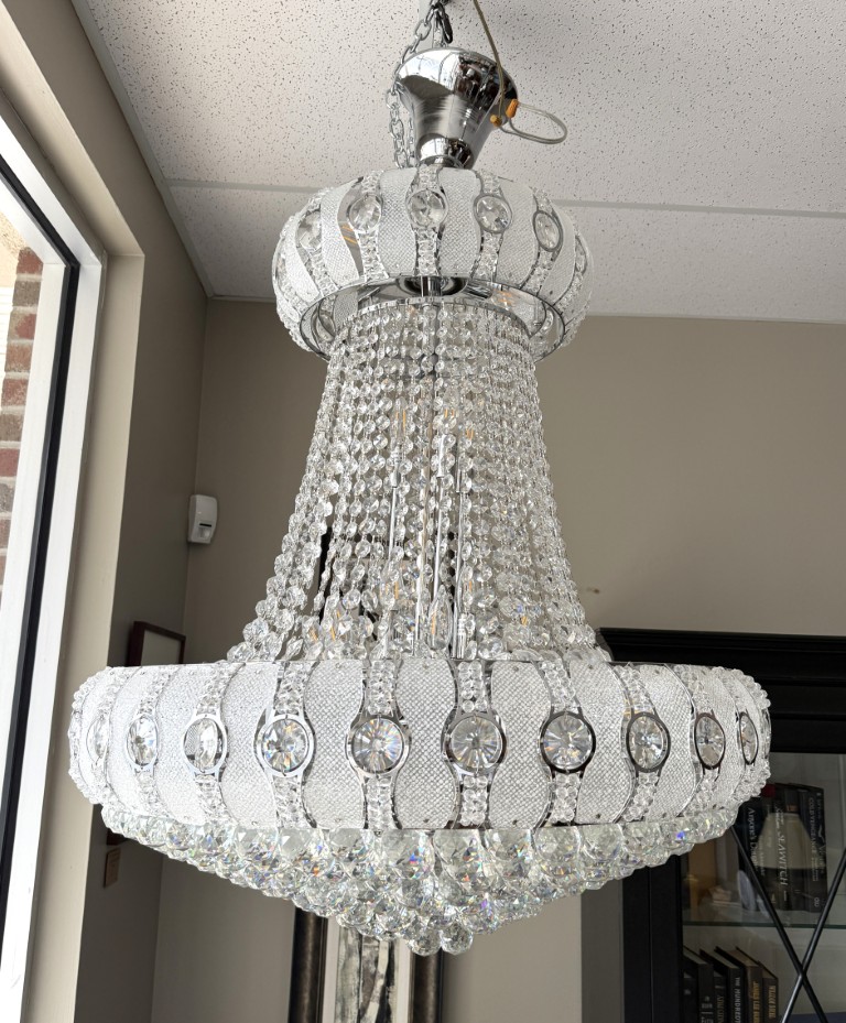 L652 (2)Empire Style Crystal Chandelier Empire Style Crystal Chandelier