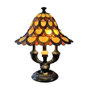 Dale Tiffany "Antiques Roadshow Edition" Oblong Tiffany Style Lamp