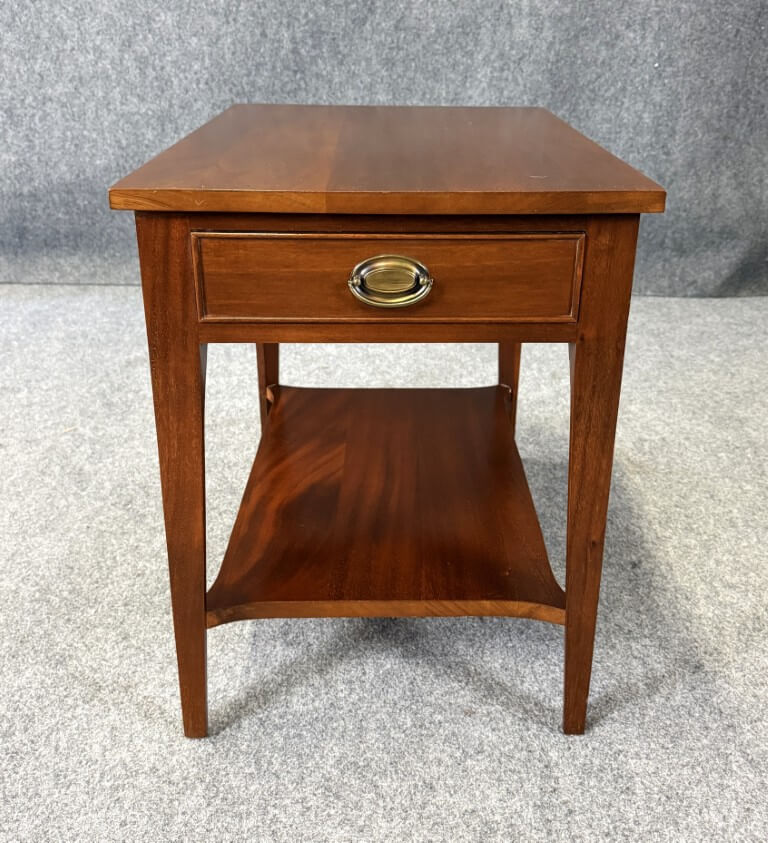Vintage Craftique 1 Drawer End Table Vintage Craftique 1 Drawer End Table