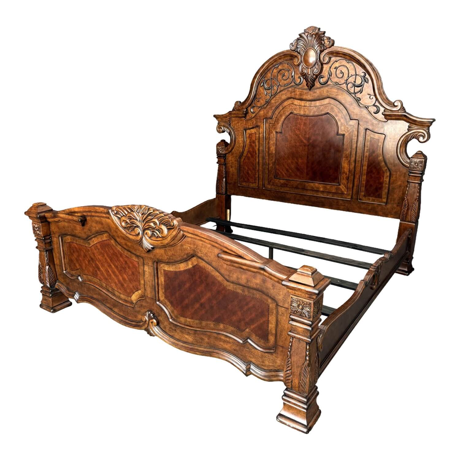 Michael Amini Windsor Court King Size Bed Frame Michael Amini Windsor Court King Size Bed Frame