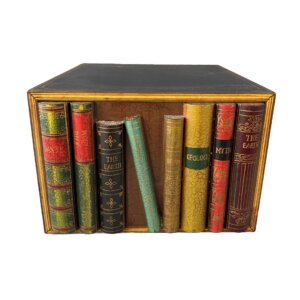 Book-Themed File Cabinet