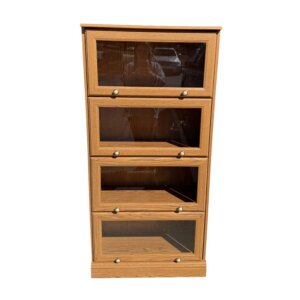 Sauder Laminate-Oak Barrister Bookcase