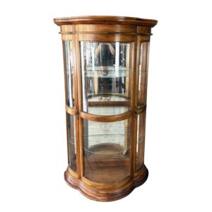 Pulaski Furniture Co. Bombe Front Curio Cabinet