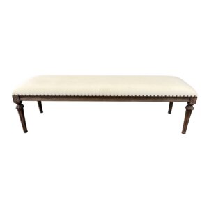 Restoration Hardware Maison Collection Fabric End-of-Bed Bench