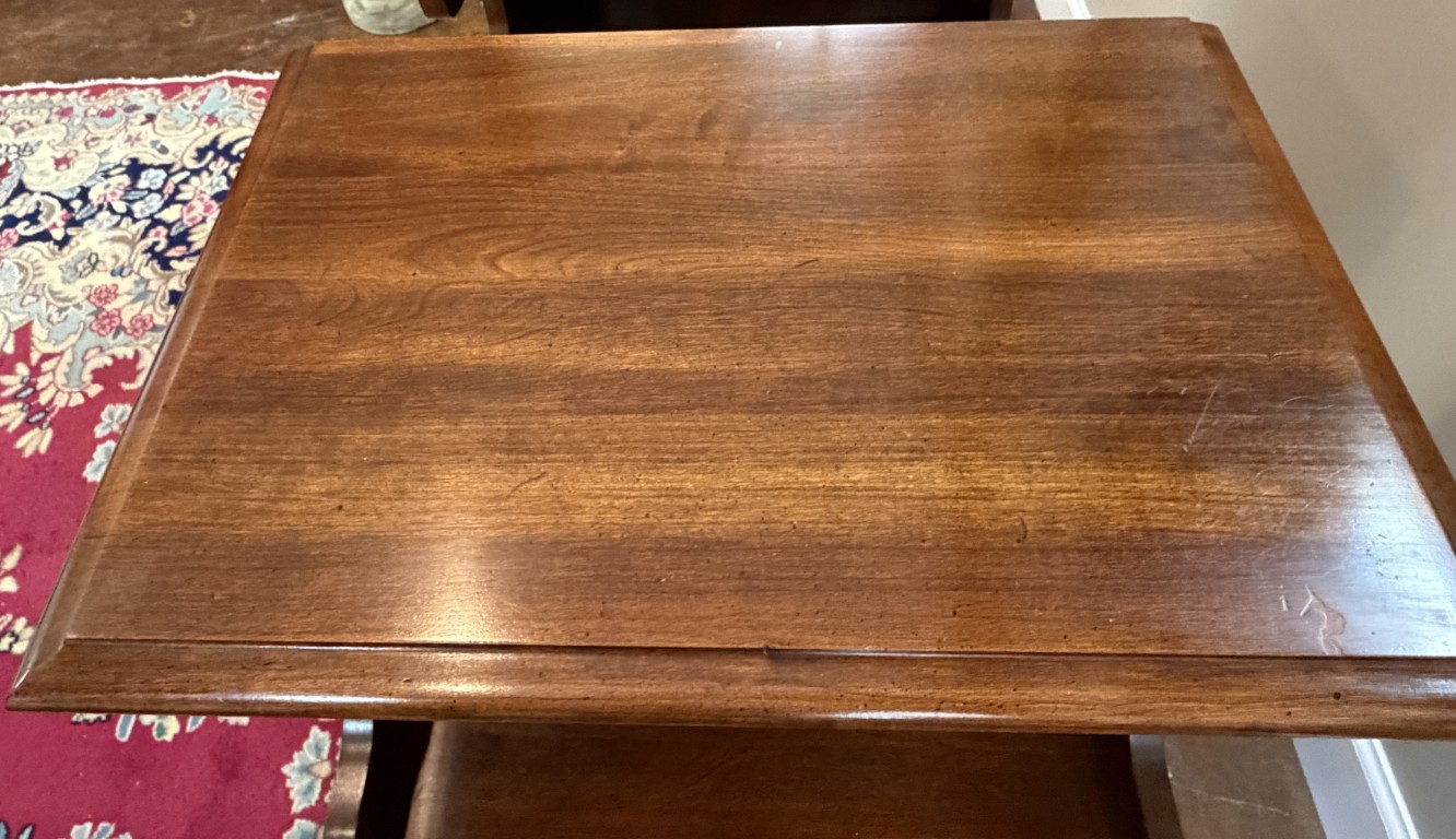 Pair of Cherry One Drawer Nightstands Pair of Cherry One Drawer Nightstands