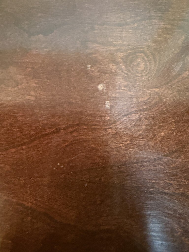 Three Drawer Cherry Desk with Ball and Claw Feet Three Drawer Cherry Desk with Ball and Claw Feet