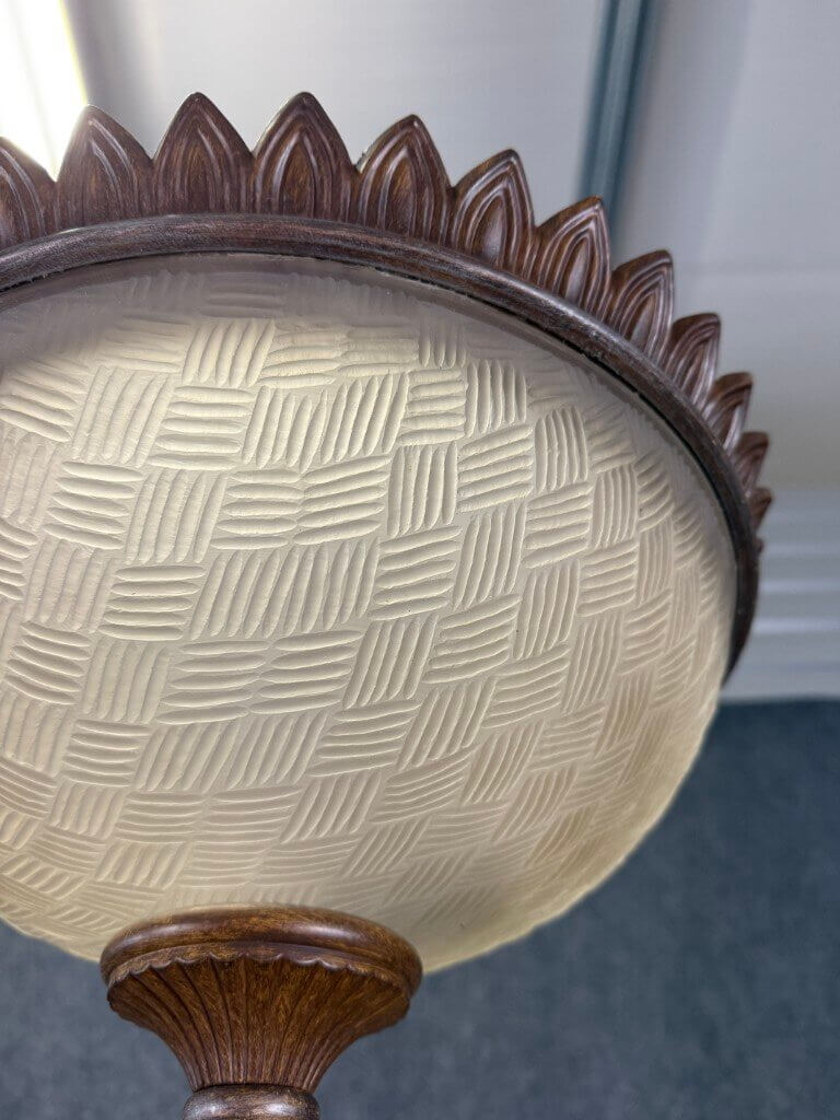 Bronzed Dome Light Floor Lamp Bronzed Dome Light Floor Lamp