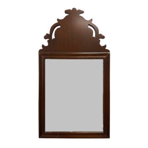 Petite Virginia Metalcrafters Old Sturbridge Village Mahogany Wall Mirror