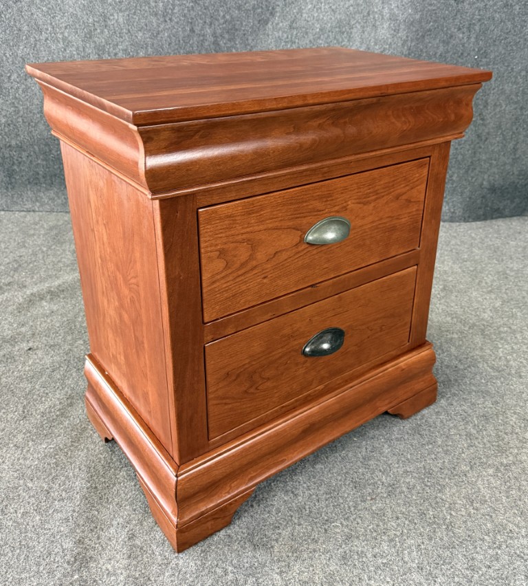 Yutzy's Woodworking Bordeaux Cherry Nightstand Yutzy's Woodworking Bordeaux Cherry Nightstand