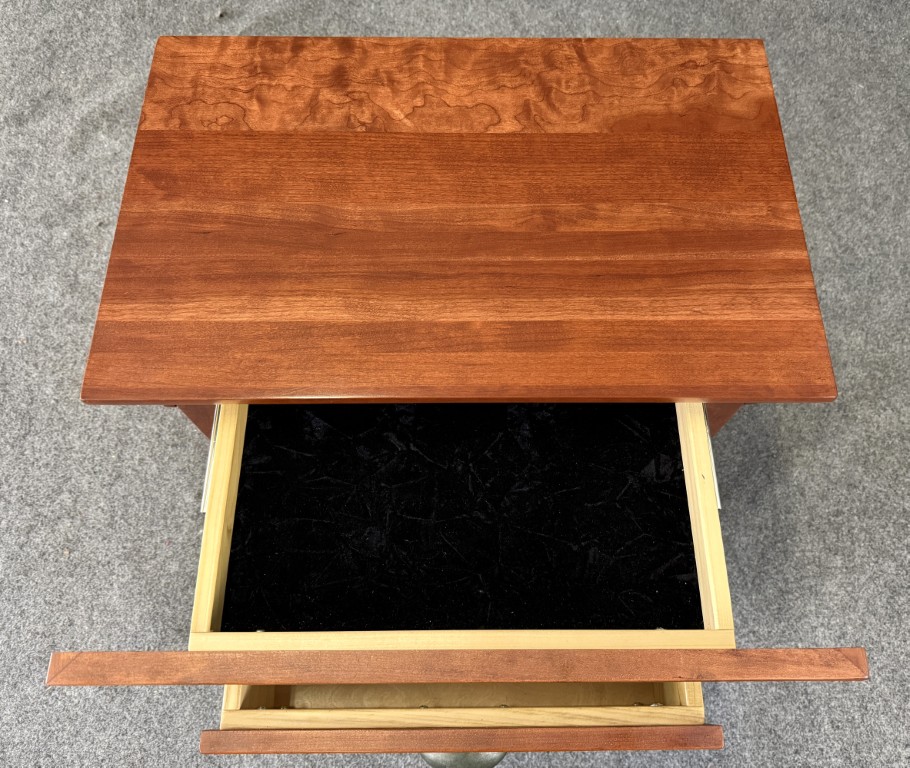 Yutzy's Woodworking Bordeaux Cherry Nightstand Yutzy's Woodworking Bordeaux Cherry Nightstand