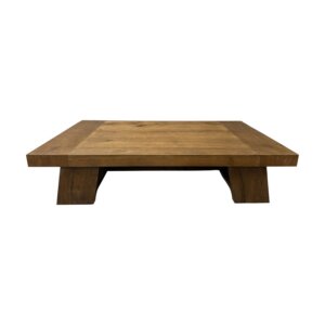 Restoration Hardware Davos Oak Rectangular Coffee Table