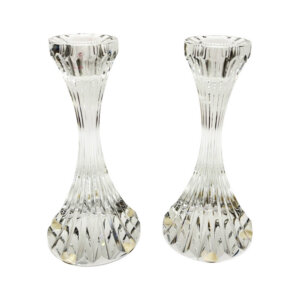 Pair of Baccarat Massena Fluted Candlesticks