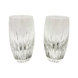 Pair of Baccarat Massena Fluted Highball Glasses