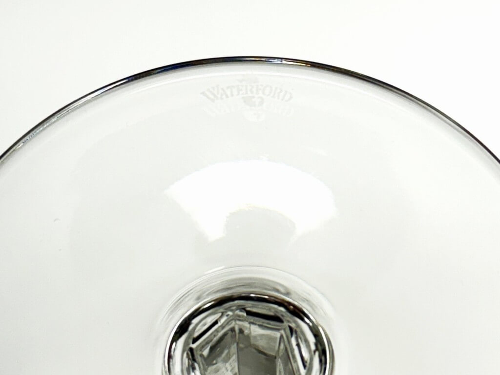 Pair of Waterford Millennium Series (Health) Toasting Glasses Pair of Waterford Millennium Series (Health) Toasting Glasses