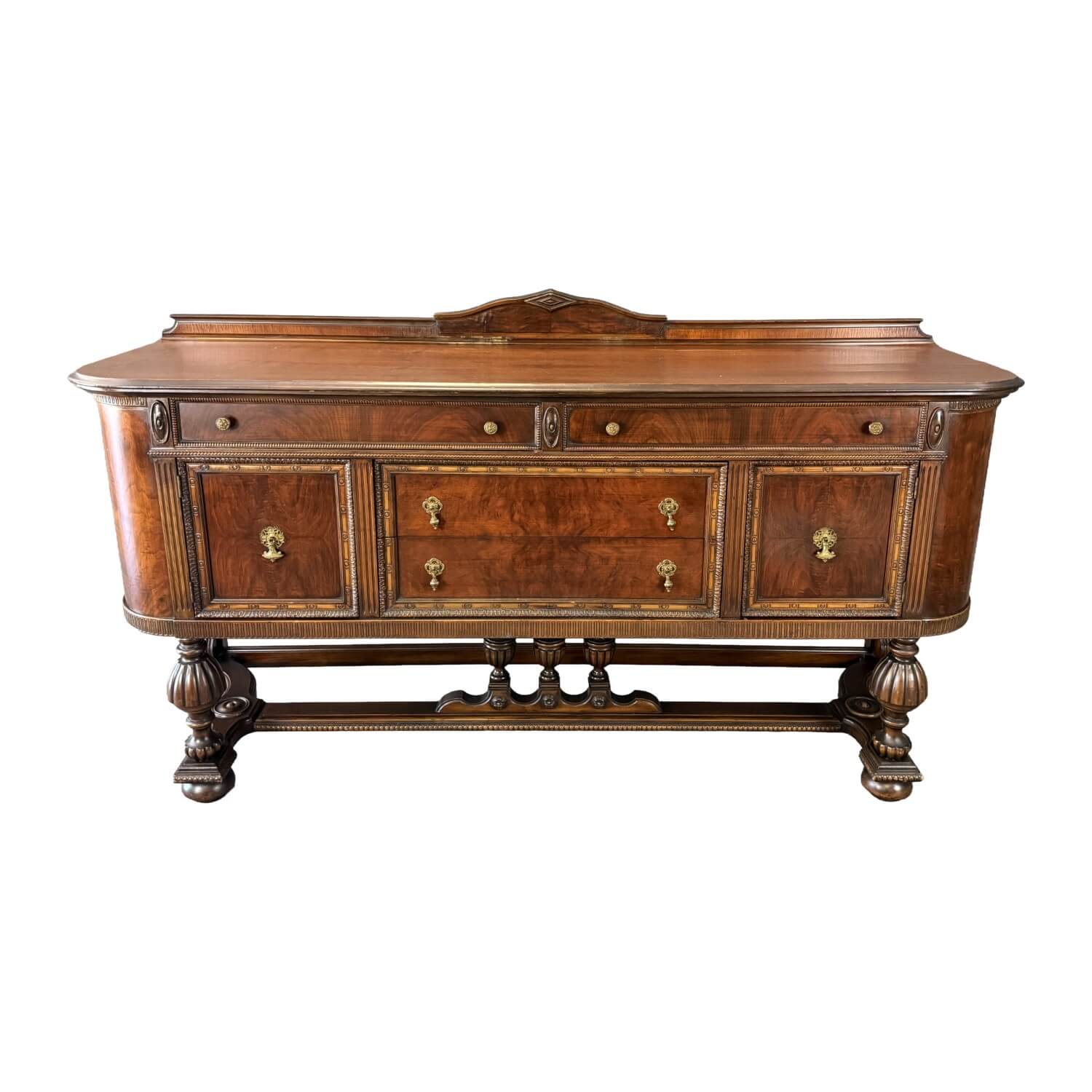 Circa 1930s Jacobean Style Sideboard Circa 1930s Jacobean Style Sideboard