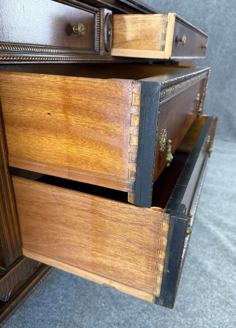 Circa 1930s Jacobean Style Sideboard Circa 1930s Jacobean Style Sideboard