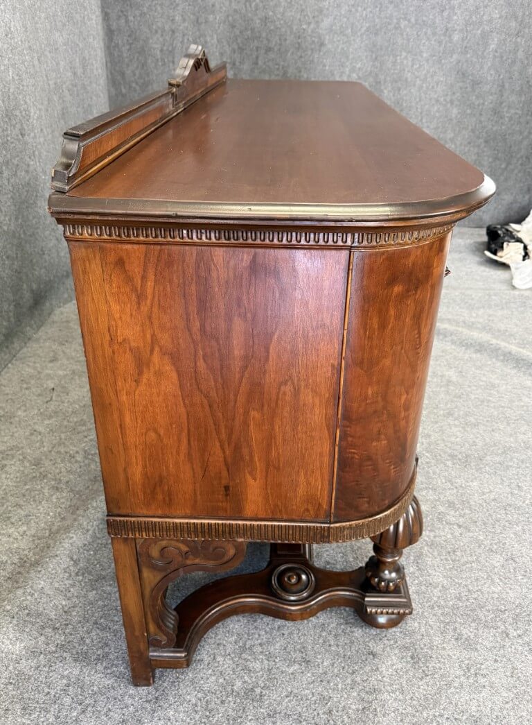 Circa 1930s Jacobean Style Sideboard Circa 1930s Jacobean Style Sideboard