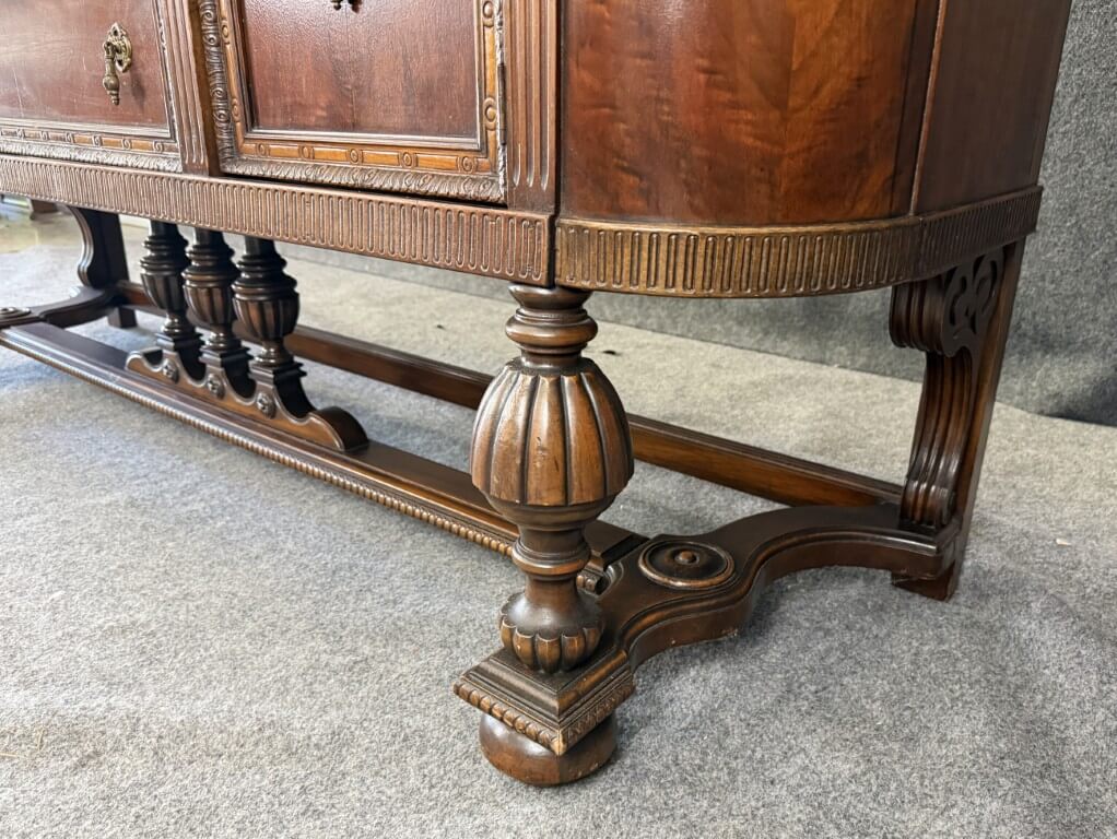 Circa 1930s Jacobean Style Sideboard Circa 1930s Jacobean Style Sideboard