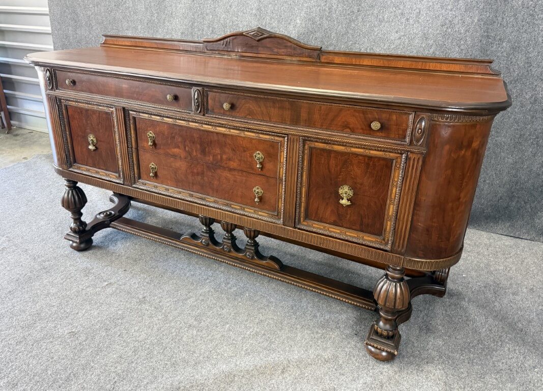 Circa 1930s Jacobean Style Sideboard Circa 1930s Jacobean Style Sideboard