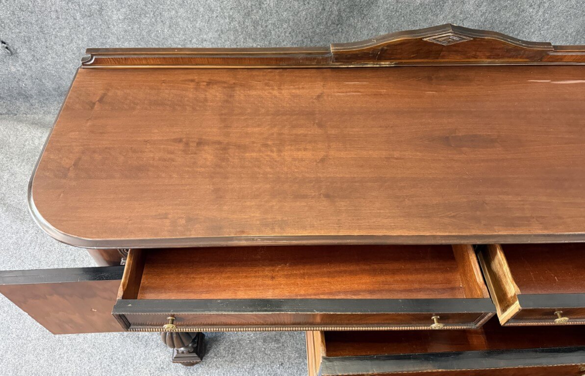 Circa 1930s Jacobean Style Sideboard Circa 1930s Jacobean Style Sideboard