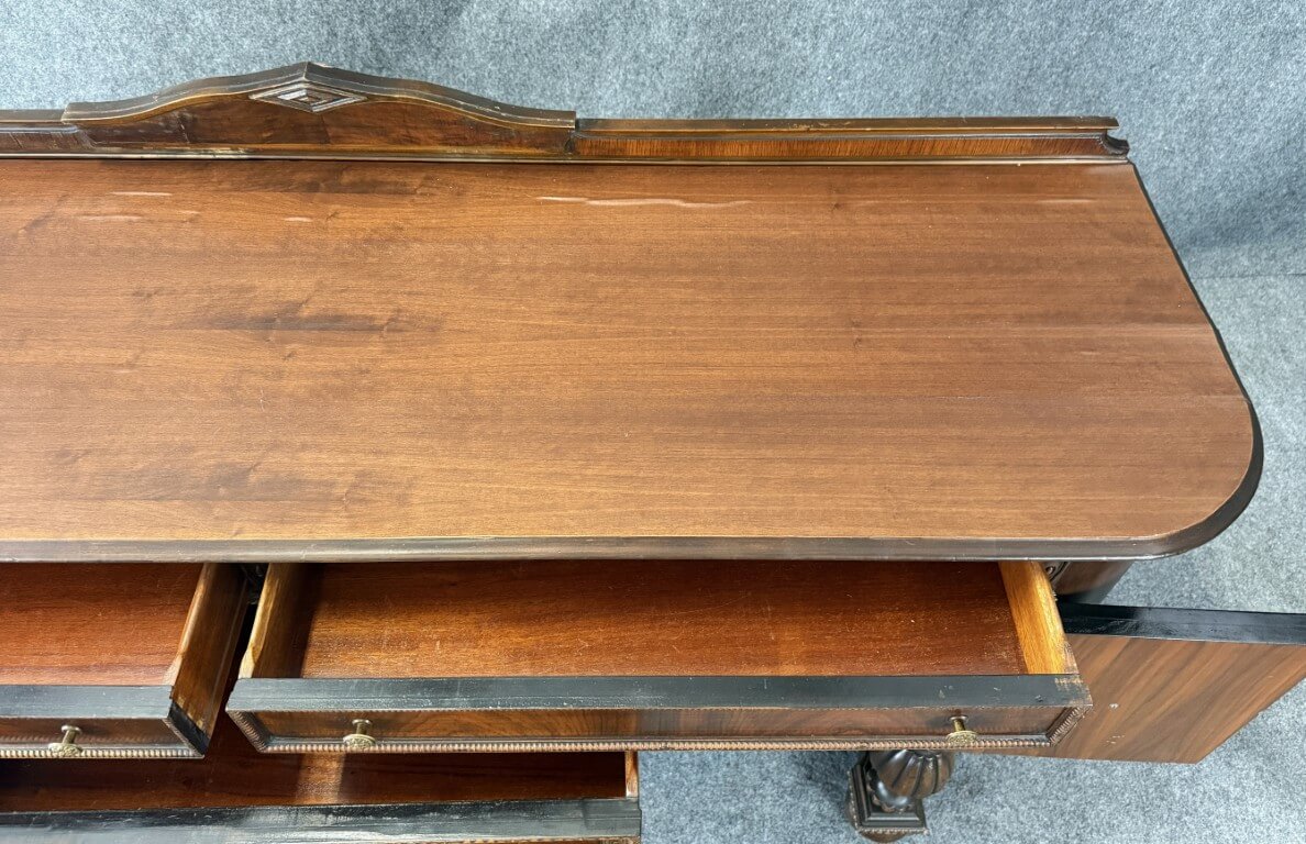 Circa 1930s Jacobean Style Sideboard Circa 1930s Jacobean Style Sideboard