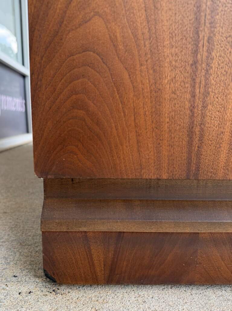 1970s Brutalist-Inspired Dresser with Two Mirrors 1970s Brutalist-Inspired Dresser with Two Mirrors