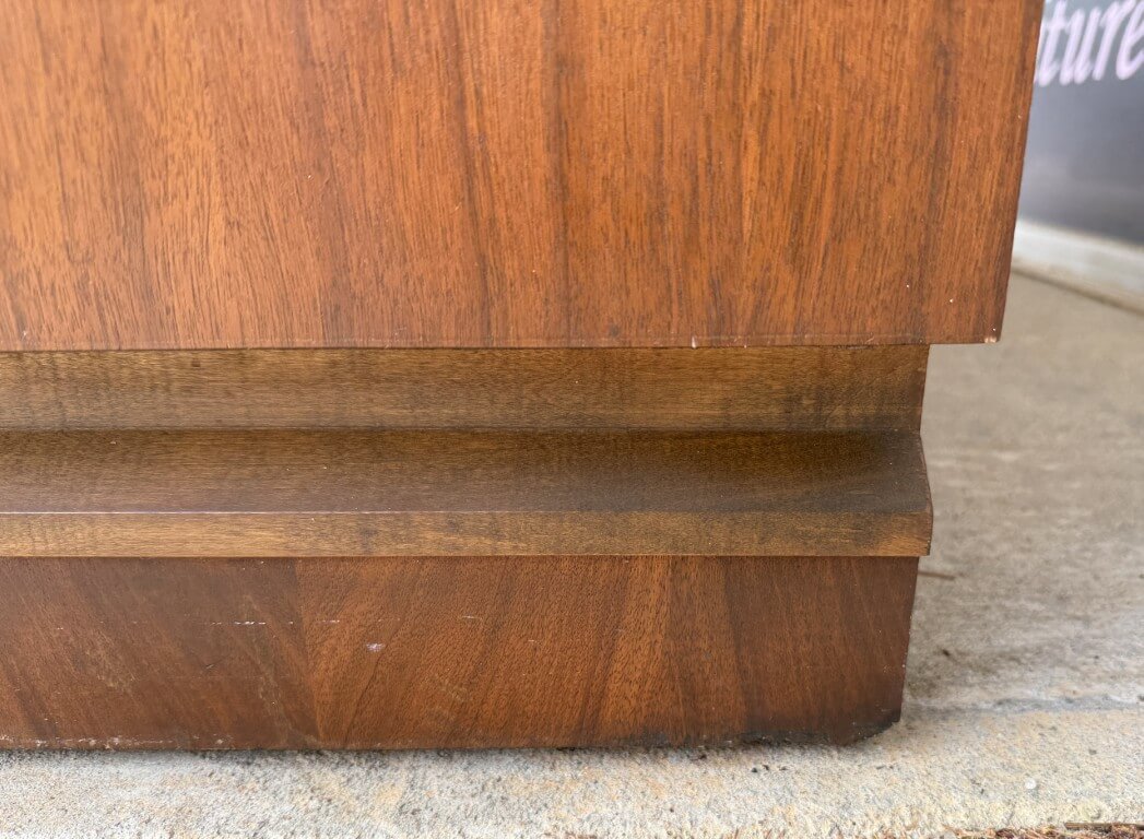 1970s Brutalist-Inspired Dresser with Two Mirrors 1970s Brutalist-Inspired Dresser with Two Mirrors