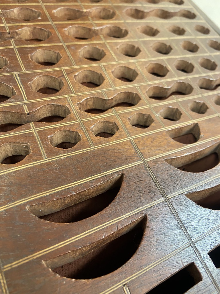 Antique English Mahogany Knife Box Circa 1825 Antique English Mahogany Knife Box Circa 1825