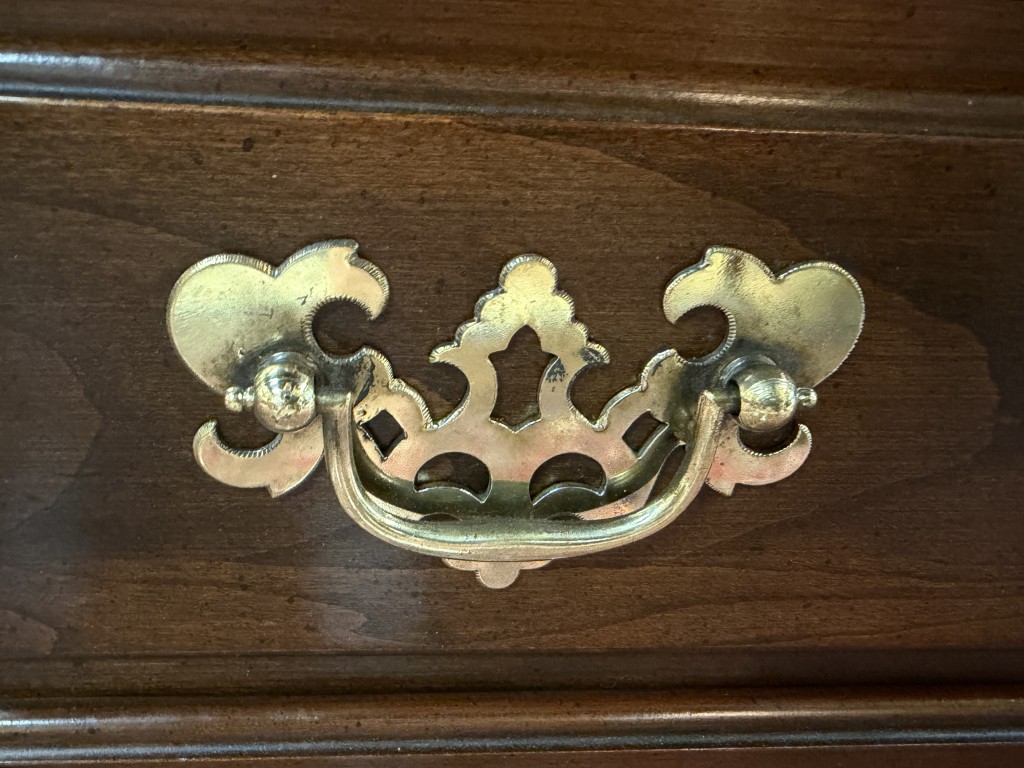 Pair of Ethan Allen Cherry Two Drawer Nightstands Pair of Ethan Allen Cherry Two Drawer Nightstands