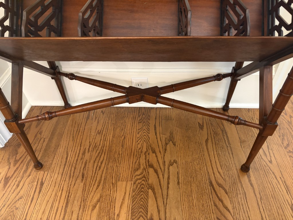 Mahogany Chippendale Style Bookstand Mahogany Chippendale Style Bookstand