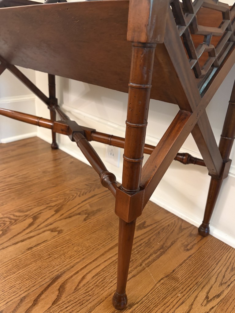 Mahogany Chippendale Style Bookstand Mahogany Chippendale Style Bookstand