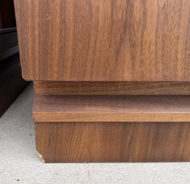 Pair of 1970s Brutalist-Inspired Nightstands Pair of 1970s Brutalist-Inspired Nightstands