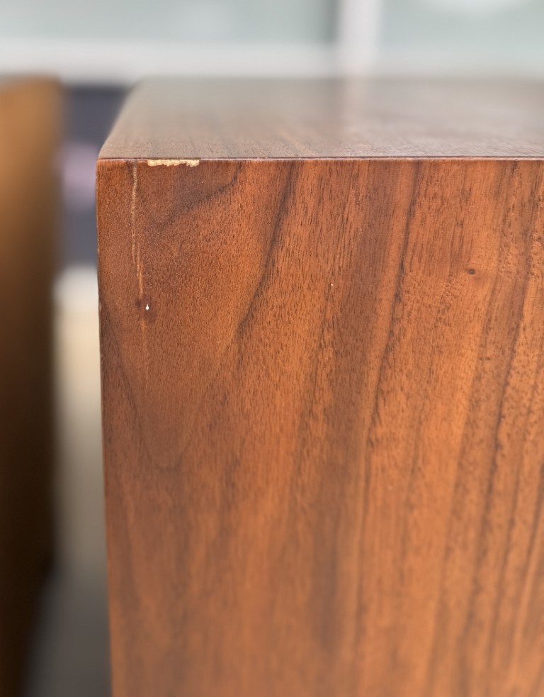 Pair of 1970s Brutalist-Inspired Nightstands Pair of 1970s Brutalist-Inspired Nightstands