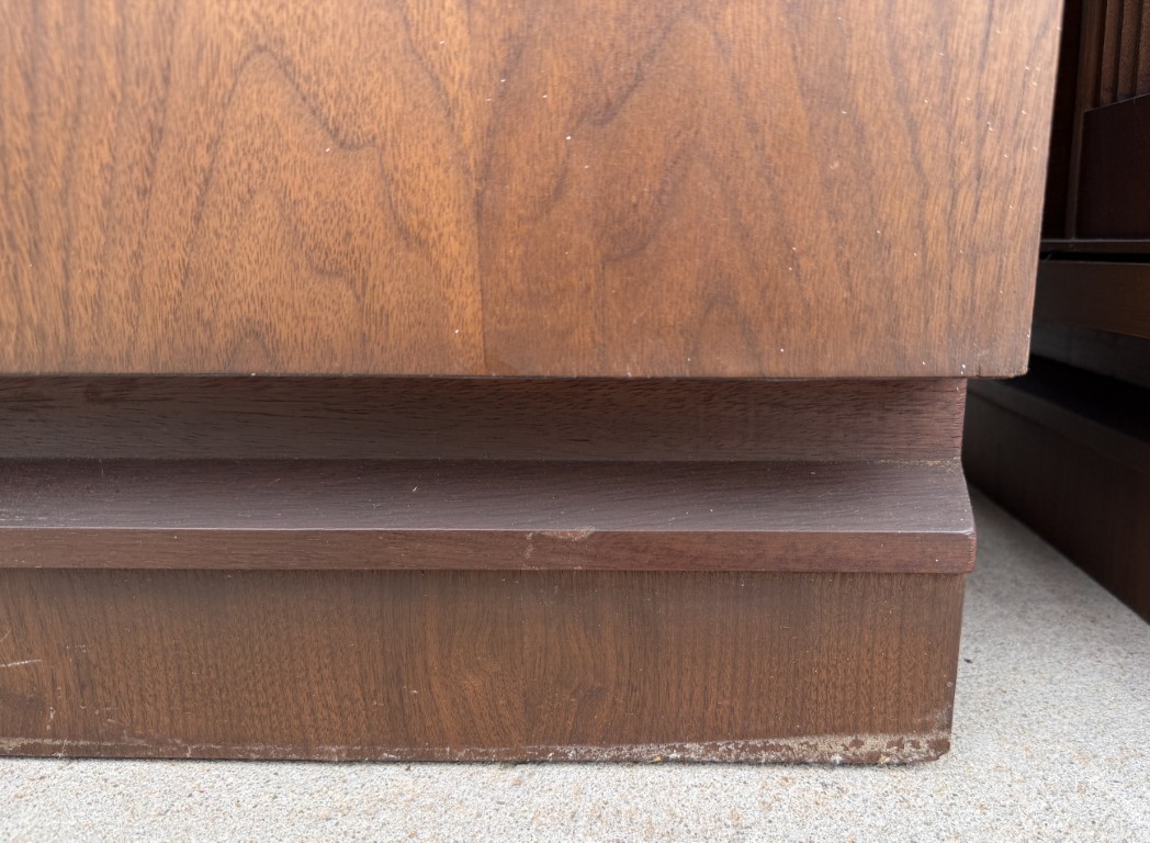 Pair of 1970s Brutalist-Inspired Nightstands Pair of 1970s Brutalist-Inspired Nightstands