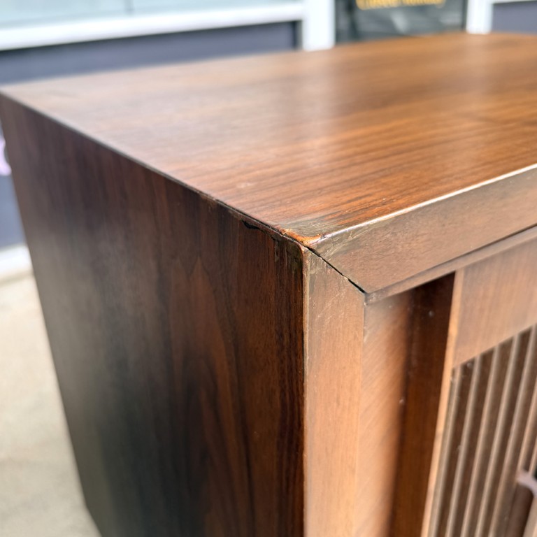 Pair of 1970s Brutalist-Inspired Nightstands Pair of 1970s Brutalist-Inspired Nightstands