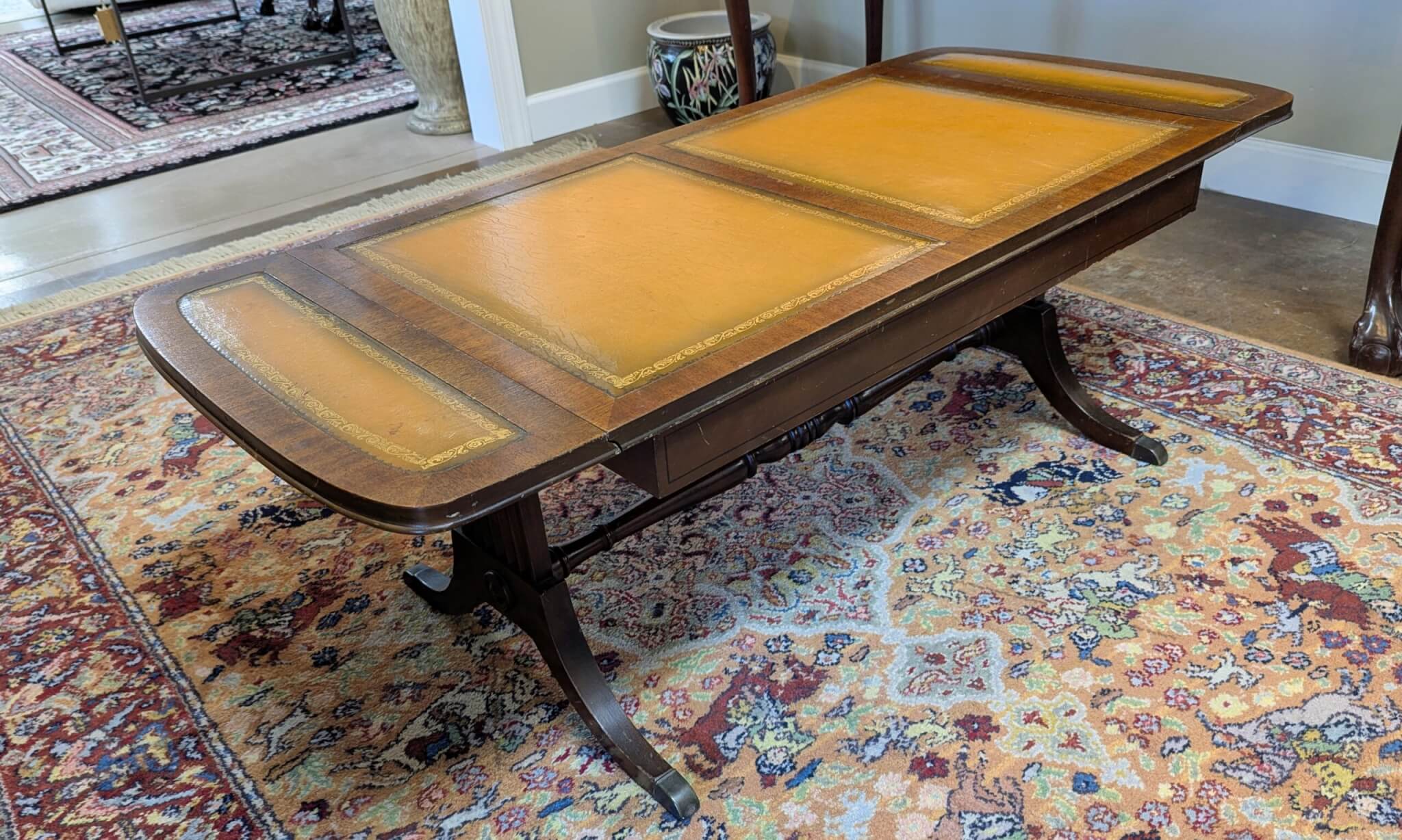 English Regency Style Pembroke Coffee Table English Regency Style Pembroke Coffee Table