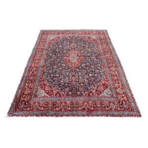 9x13 Persian Mashad-Style Hand-Knotted Area Rug