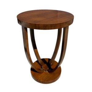 Modern Wooden Round Accent Table