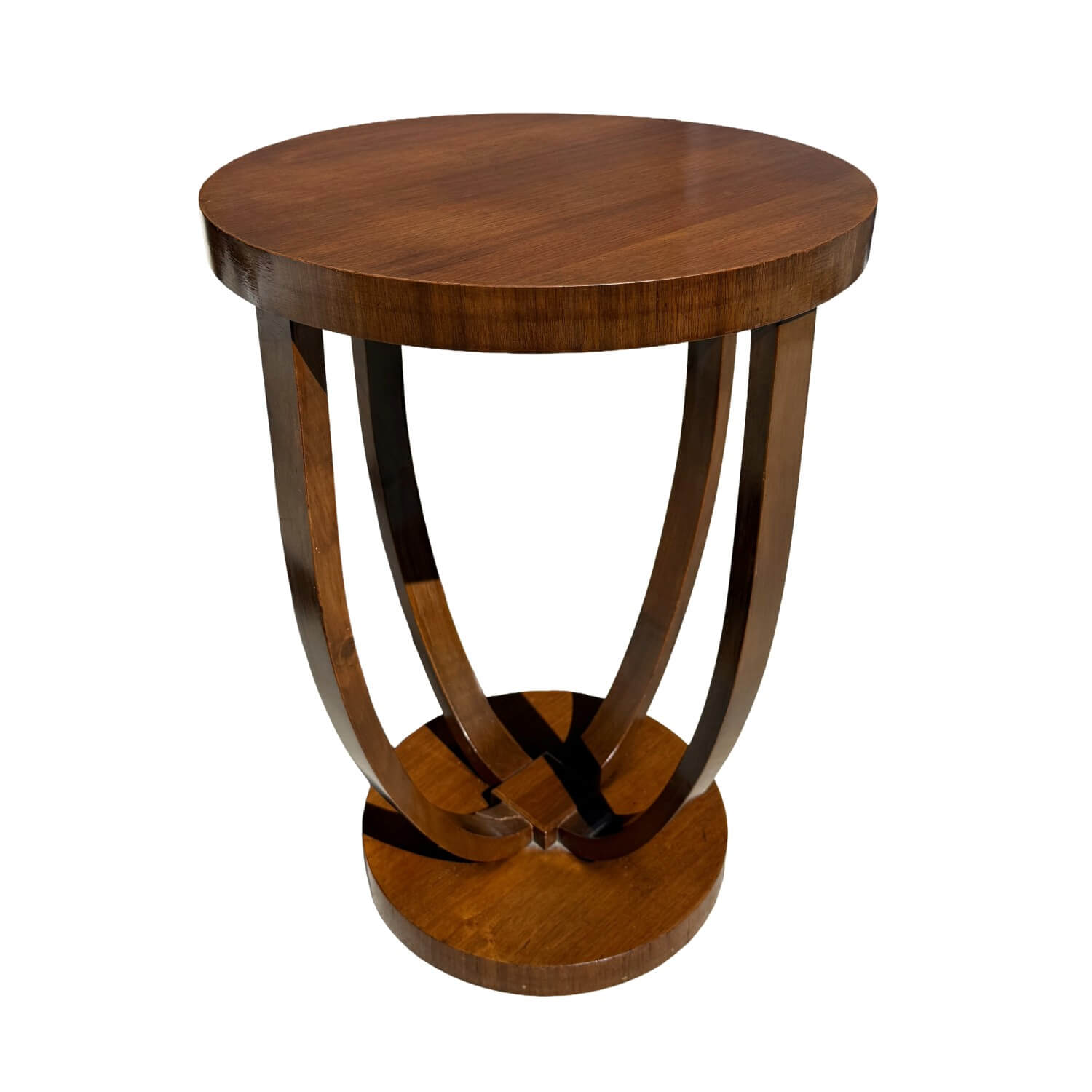 Modern Wooden Round Accent Table Modern Wooden Round Accent Table