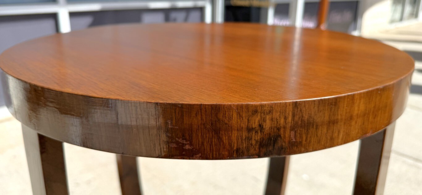 Modern Wooden Round Accent Table Modern Wooden Round Accent Table