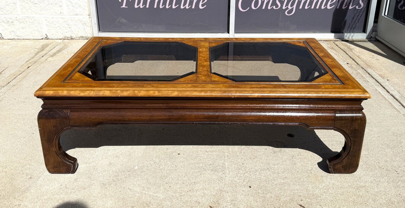 Vintage Asian-Inspired Coffee Table Vintage Asian-Inspired Coffee Table