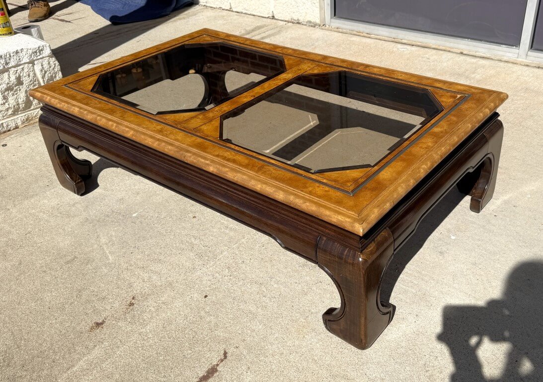 Vintage Asian-Inspired Coffee Table Vintage Asian-Inspired Coffee Table